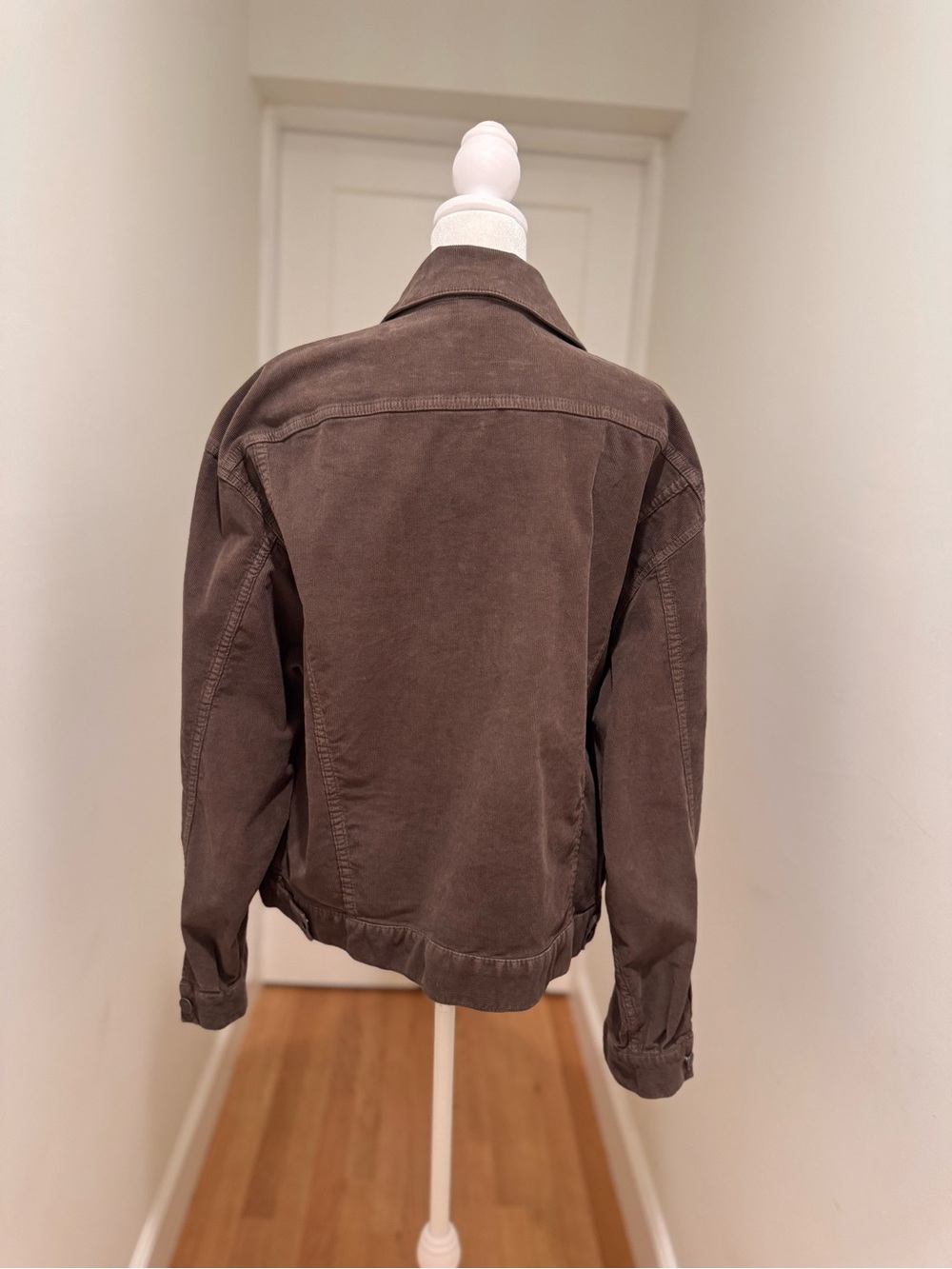 The Row womens Dark Brown Corduroy Jacket - Picture 4 of 7